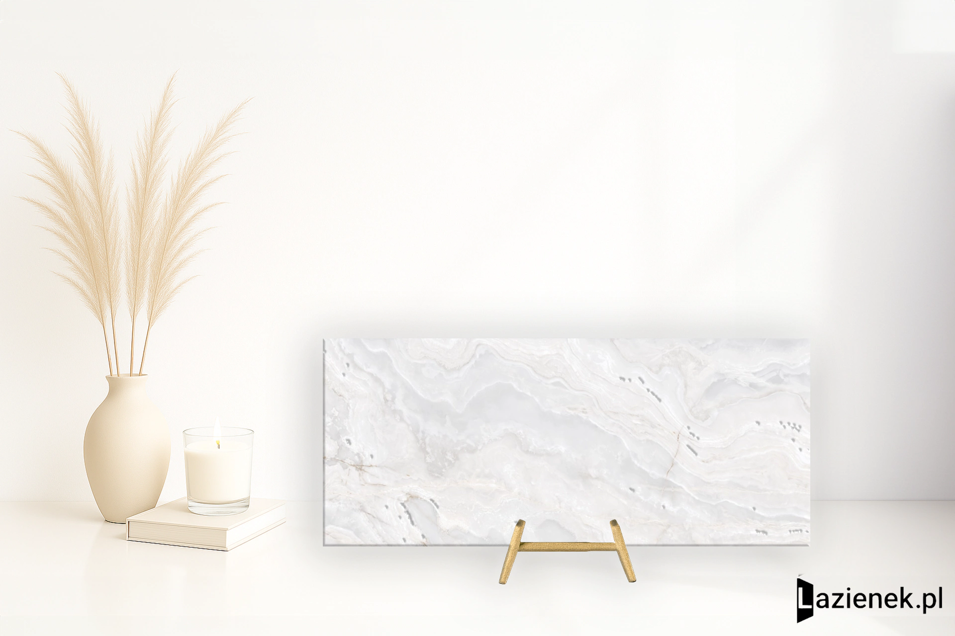 La Fabbrica Ava Onice Iride Avorio półpoler 120x280 cm gr. 6 mm - płytka rektyfikowana / (L)173021